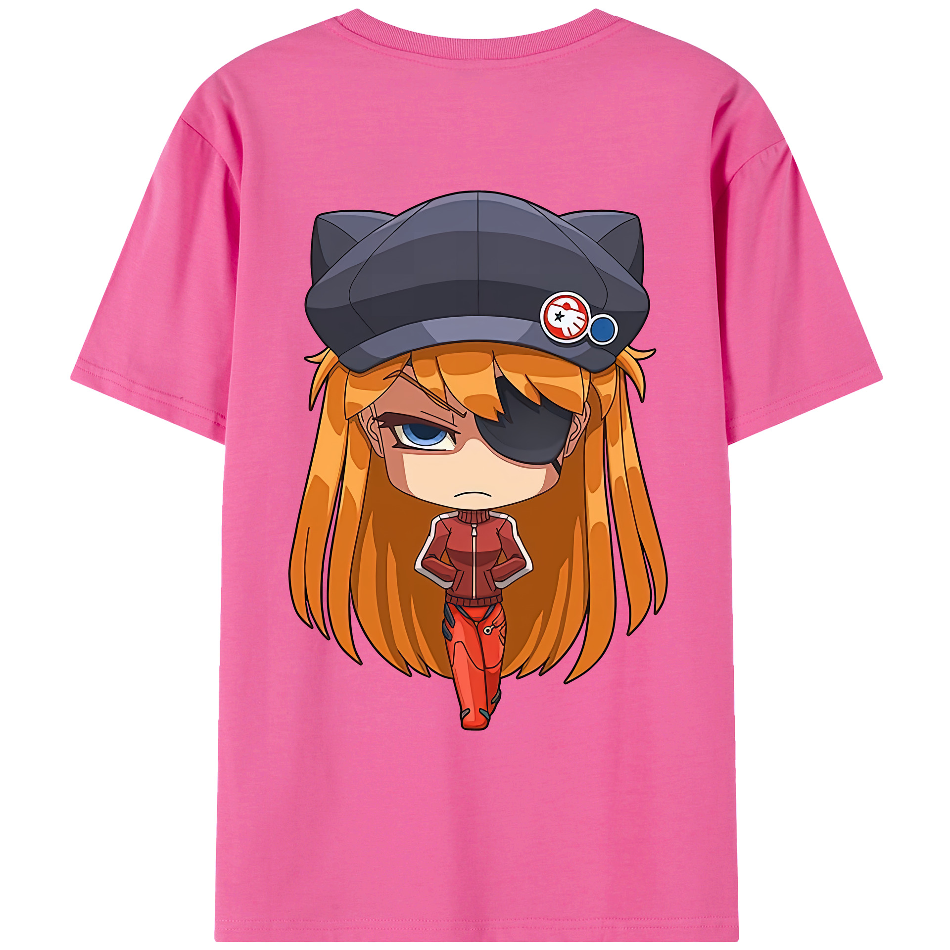 （画像用） EVA 新世紀エヴァンゲリオン レディース半袖Tシャツ(バックプリント)